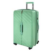 20"/26"/30" TSA Lock Luggege PP Suitcase Large Capacity Stylish Hardshell Expandable Luggege With Spinner Wheels For Long Trip,For College For School Travel Suitcase SuitcasesSuit Case Durable - 綠色 - 查看 11
