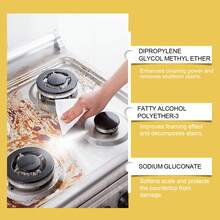 Jaysuing Kitchen Heavy Oil Cleaner Powerful Cleaning Grease Oil Stain Powder Cleaner Muilt-Functionsduty Degreaser Cleaner Spray - Yellow - View 6