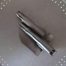 Pala de camping 3 en 1 | Herramienta multifuncional para supervivencia al aire libre, pesca, senderismo y jardinería portátil con pala y azada de hierro | Diseño duradero de metal y plástico, equipo compacto y versátil para exteriores