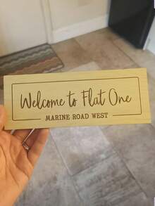 Letrero de madera personalizado con nombre grabado, mensaje, placa colgante decorativa 2025 Decoración rústica del hogar Cartel de boda Regalo conmemorativo para inauguración de casa, amigos, parejas, familia, fiesta, celebración Texto personalizable, múltiples opciones de color, Letrero de madera personalizado - Multicolor - Ver 5