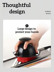 Trancheuse à légumes réglable en acier inoxydable, trancheuse à légumes manuelle avec lames multifonctions, gants résistants aux coupures, ustensiles de cuisine sûrs, accessoires de cuisine manuels, convient pour trancher les fruits, oignons, pommes de terre, légumes, etc., convient pour les cuisines, les restaurants commerciaux et les accessoires de cuisine