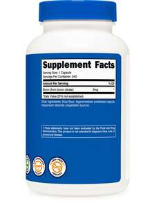Nutricost Boron Capsules 5mg, 240 Vegetarian Capsules - Gluten Free And Non-GMO - 其他 - 查看 5