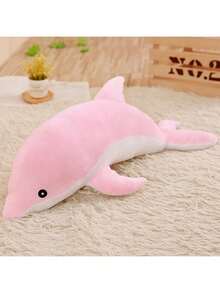 1pc 27-100cm Kawaii Dolphin Plush Toys Cute Dolphin Animal Dolls Dolphin Pillow Stuffed Soft For Birthday Christmas Gift