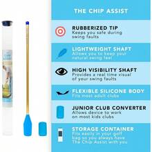 Lag Shot Training Aid Lag Stick Swing Trainer Provides Instant Feedback On Chip Shot Faults Rotation And Wrist Hinge Trainer Fits Mens, Womens, Junior Clubs - Initial - View 4