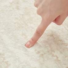 超大尺寸地毯 - 柔软厚绒地毯（70.87英寸以上，2.16平方米以上），可机洗，适用于客厅卧室，红/蓝/黑/白/灰/米色可选，现代家居装饰 - 奢华地垫，艺术风格装饰地毯 - 黑色 - 查看 3