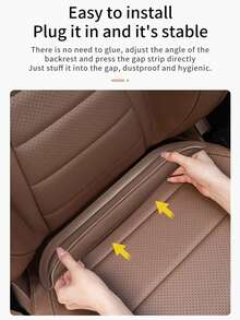 Car Seat Gap Filler, Insertable Car Seat Crevice Filler Strips, Universal Seat Gap Blocker To Prevent Items From Falling, Car Accessories - Multicolor - View 2
