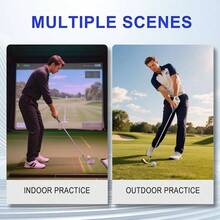 Entrenador de agarre, Clubes entrenadores de agarre - Ayuda de entrenamiento para la mano derecha con diseño, corrige la postura del agarre y mejora la precisión del swing - Negro - Ver 8