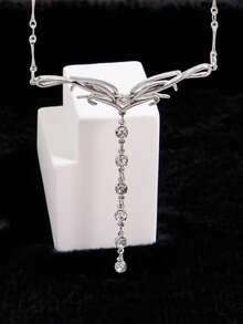 1 pieza Cadena de cintura de araña de cristal sexy y de moda, cadena corporal para mujer para uso diario, boda, fiesta, regalo de vacaciones