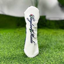 Golf Club Head Cover, Fashionable Golf Club Cover, Suitable For Male And Female Outdoor Enthusiasts. Made Of Waterproof And Durable Materials, Providing The Best Protection For Your Golf Club - White - View 6