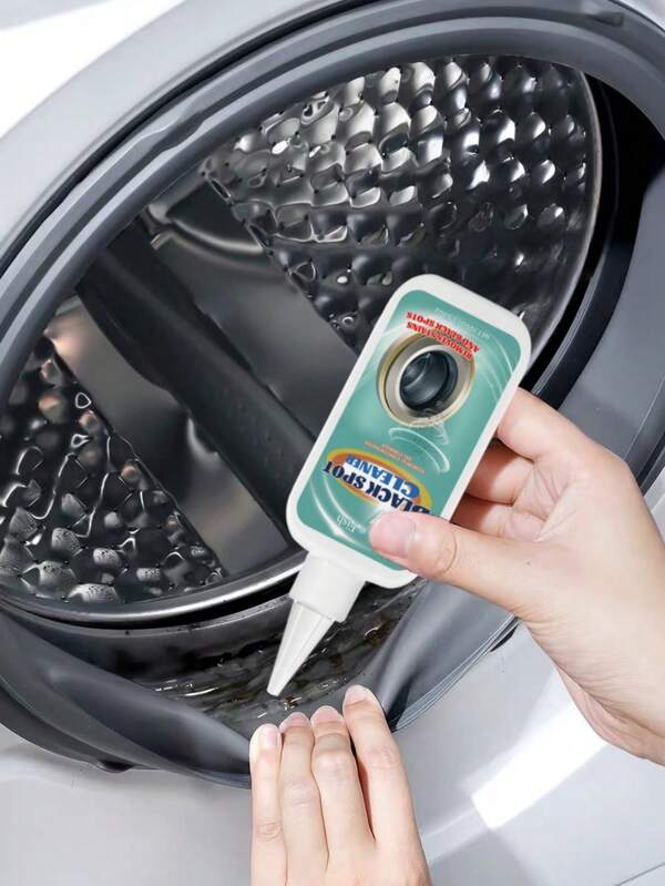 Limpiador quitamanchas y moho multiusos, apto para lavadoras, fregaderos, disuelve eficazmente las manchas rebeldes y los puntos negros, elimina la suciedad negra de las juntas