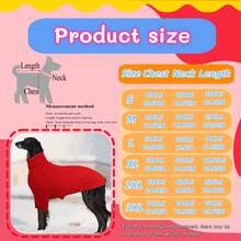 BJAYPET 1pc Dog Sweater, Soft & Comfortable, Essential For Dog's Autumn/Winter Outings, Red Color Meets Dog's Fashion Needs, Available In Multiple Sizes Suitable For Small, Medium, And Large Breed Dogs - Red - View 2