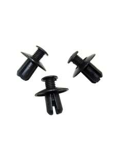 50/100 piezas de tornillos de expansión de plástico universales para automóviles, hebillas, remaches de plástico, sujetadores para parachoques duraderos, clips de coche, guardabarros, tornillos de instalación rápida, tuercas industriales, cubiertas de rosca completa para uso interno/externo/equipaje/maletero