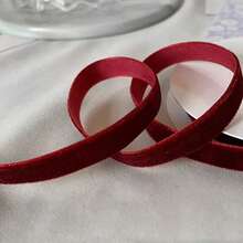 Panglică flocată, Panglică colorată, Panglică flocată, Fundă lucrată manual DIY, Panglică decorativă pentru ambalaje de cadouri pentru buchete, Panglică din material pentru funde pentru accesorii de păr