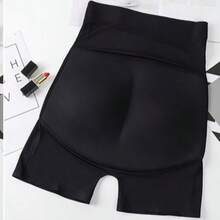 Padded Waist Shorts Shape And Lift The Butt - 黑色 - 查看 7