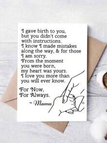 Tarjetas de felicitación encantadoras para todas las ocasiones - Perfectas para el Día de la Madre, San Valentín, cumpleaños y talla grande - Incluye sobres, ideal para hijos e hijas - Multicolor - Ver 8