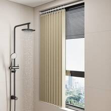 Rèm cửa nhỏ đơn giản và thanh lịch, màu trơn cổ điển, có nhiều kích cỡ, có thể điều chỉnh, có tác dụng từ tính, thích hợp cho phòng khách, phòng tắm, nhà bếp, phòng ngủ và các không gian khác, dùng để trang trí rèm cửa - Nhiều màu - Xem 6