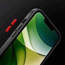 1pc Earth & Airplane Brand Pattern Full Coverage Skin-Friendly Anti-Drop Phone Case, Suitable For IPhone 17, 16, 15, 14, 13, 12, 11 Pro Maxphone Cases For Men - Black 2 - 查看 3