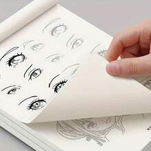 1本《漫画绘画书：Q版古代风格少女线稿入门，手绘动漫人物基础，随机图案》