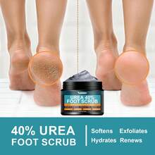 120克海盐足部磨砂膏 - 含烟酰胺和海盐，温和清洁，不紧绷，亮泽滋润双足，足部按摩磨砂膏 - 迷迭香 - 查看 6