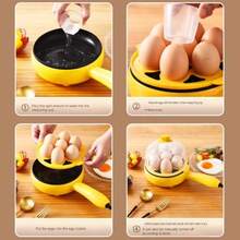 RAF Cuiseur vapeur électrique, poêle, autocuiseur électrique multifonction, taille mini adapté pour le petit-déjeuner/dîner pour 1 à 3 personnes, cuiseur à œufs, appareil électroménager de cuisine, poêle, cuiseur vapeur, panier vapeur, cadeau de fête familiale d'Halloween et de Thanksgiving