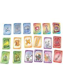 Virus 1/Virus 2 Card Game Toys - Tranjis Strategy Board Game Toys, Suitable For 2-8 Players, With Independent Packaging Design (Convenient For Storage And Carrying), Accompanied By Instructions In Multiple Languages (English/French/Spanish), Is The Best Puzzle Toy, Suitable For Teenagers/Adults, Suitable For Family Gatherings And Party Board Games, Unique Gift Idea, Board Game Toys.