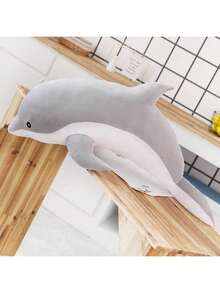 1pc 27-100cm Kawaii Dolphin Plush Toys Cute Dolphin Animal Dolls Dolphin Pillow Stuffed Soft For Birthday Christmas Gift