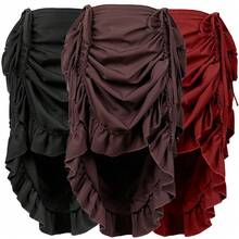 Cosplay Clothing - Drawstring Skirt-brown - View 2