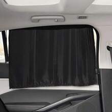 Suction Cup Curtain In The Car Window Sunshade Cover Cartoon Universal Side Window Sunshade UV - Black - View 11