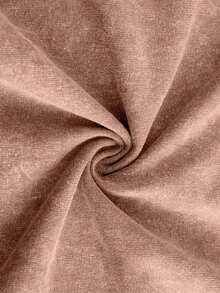 1pc   Summer Outfits  Valentine's Day 230g Washed And Used T-Shirt, Front Tito's Handmade Vodka Logo, Back With "AUSTIN TEXAS Tito's HANDMADE Vodka" Circular Text And Brand Logo, Tito's Vodka Theme Mens Clothes Graphic Tee - 卡其色 - 查看 5