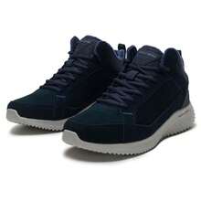 Skechers Herren Lässig Schnürsneaker, Mittelhoch, Bequeme Alltags Lässig Sportschuhe 232411-NVY