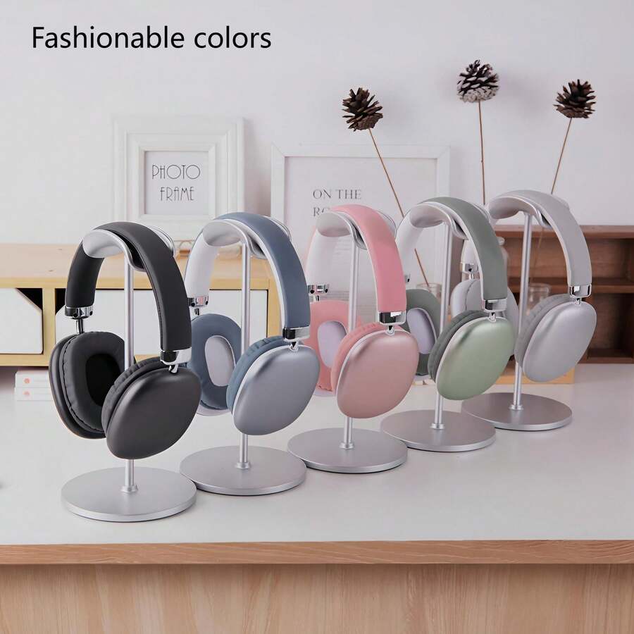 Auriculares inalámbricos, llamadas HD, graves HIFI, batería de larga duración, larga espera, adecuado para deportes, correr, saltar a la cuerda, apariencia de alta gama, compatible con teléfonos inteligentes, baja latencia HIFI, cómodo, enchapado exquisito, regalo de alta gama, giratorio, portátil, cancelación de ruido pasiva, regalo de juegos genial para niñas y niños