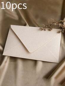 100/50/20/10/5 قطعة مغلفات مكتبية، بطاقات دعوات زفاف بطراز قديم، بطاقات مكان، هدايا، بطاقات دعوات صينية وبطاقات بريدية، بطاقات دعوات أعمال غربية، هدايا عيد، هدايا للرجال، مغلفات وبطاقات ديكور الحفلات بأنماط وألوان متعددة شبيهة بالشعر، عناصر بقيمة 1 دولار، تخزين حرف DIY، بطاقات دعوات بلون واحد