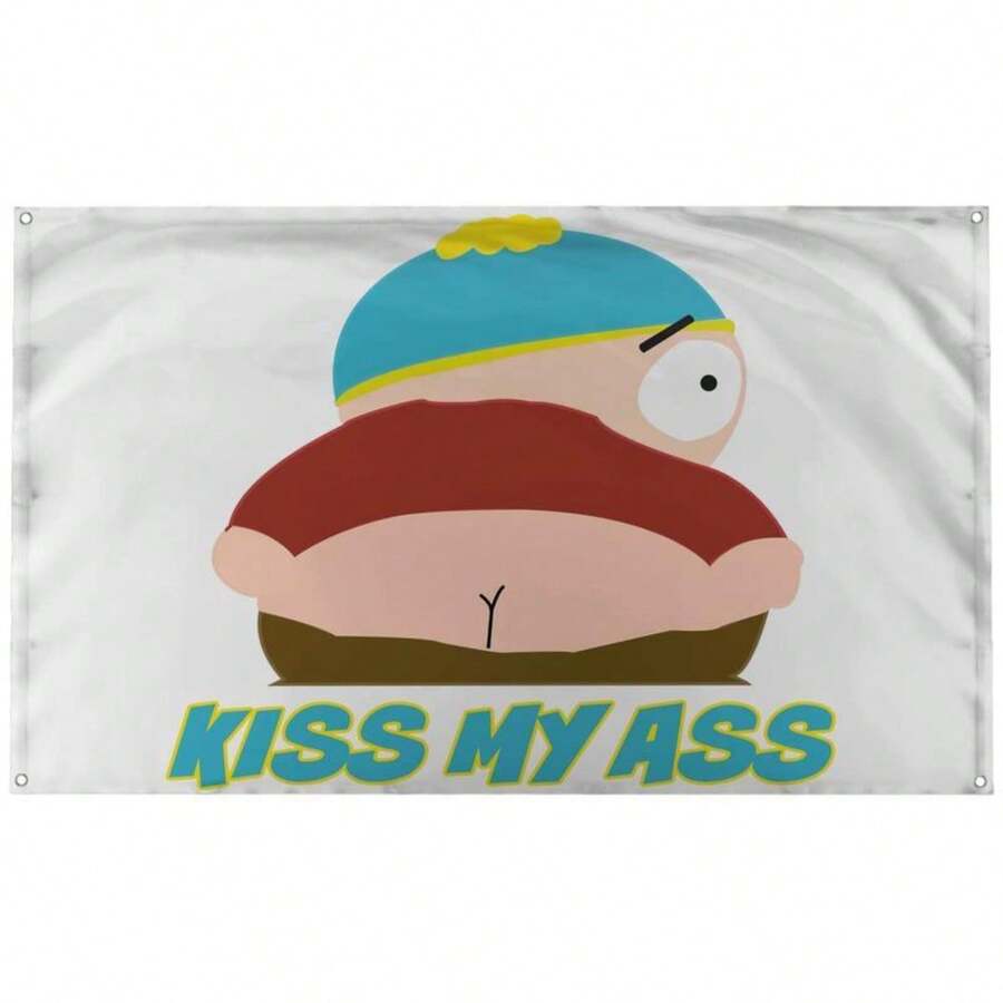 Funny Cartoon South Park Cartman Tapestry For Home, Dorm, Bedroom, Decoration 40x60 Inch - 30*40 - 查看 1