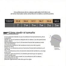 Gorra de béisbol con diseño clásico, perfecta para uso diario, estilo deportivo profesional, ideal para hombres, mujeres y unisex, versátil para todas las estaciones - Negro - Ver 2