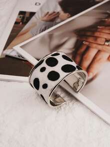 Fashionable Luxury Women's Open Bangle Bracelet