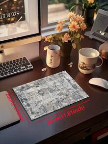 3mm Thick Textured Carpet Pattern Gray Series Luxury Style Absorbent Floor Mat, Silica Gel Absorbent Kitchen Mat With Rubber Backing, Decorative Carpet Texture Mat Suitable For Living Room, Bedroom, Kitchen And Dining Area - Easy Maintenance Floor Mat, Especially Suitable For High Traffic Areas, Rectangular Design, Home Decor - Multicolor - View 19
