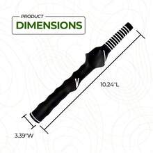 Right - Hand Grip Trainer U2013 Swing Training Aid Hand Positioning Anti - Slip Grip Trainer Beginners Pros Improve Accuracy, Power Consistency - 黑色高爾夫握把訓練器 - 查看 4