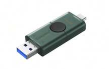 Kingston Technology DataTraveler 128 GB USB-A + USB-C 3.2 Gen 1 DuoG2 - Verde-azulado - Ver 3