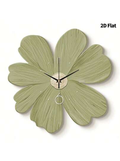2D Flat 1pc Moderne Creative Home Healing Flowers Wand Clock, Ultra Quiet Quartz Movement, No Ticking Sound, ation Painting Klok Living Room, Bedroom Office, able Watch, Unique Personalized, Clear Reading Time, In Bedroom, Studio, Ho Study, Kitchen Cafe, Perfect Family Friends Room view 10