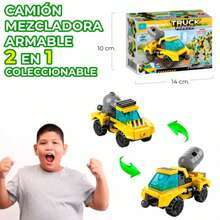 ELE-GATE 2-In-1 Building Blocks Toy Cargo Vehicle 32pcs - Multicolor - View 5