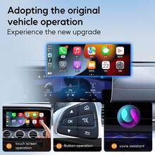 2-In-1 Wireless Adapter For CarPlay And Android Auto - AI Smart Box, Compatible With Wired CarPlay Vehicles, Cars, Trucks, SUVs, Plug And Play Type-C/USB, No Battery Required, Zero Latency - Black - View 7