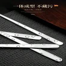 Stainless Steel Spoon With High "Appearance Value" And Long Handle For Coffee - Silver - View 5