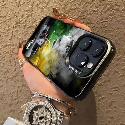 Funda de Teléfono A-Ayrton compatible con S- F1  16 15 14 13 12 11 mini Pro Max X MAX 7 Plus, cubierta trasera mate anti-caída, funda compatible con funda  17 pro max, funda  17 pro, funda  17, funda  16, funda  16 pro max, funda  15.