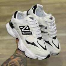 Unisex Platform Running Gym Training Crossfit Walking Casual Lightweight Soft Stylish Sneakers - NB TRẮNG - Xem 1