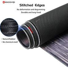 excovip Alfombrilla para Mouse de Gaming,Extendida Tapetes para Mouse con Base Antideslizante y Borde Cosido Trabajo de Oficina 80x30x0.2 0424 - atardecer - Ver 7