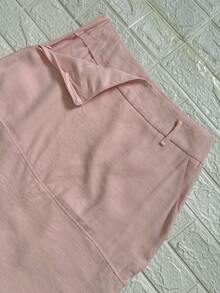 Marrant Faminina Skirt+Cropped Set - 淺粉色 - 查看 3
