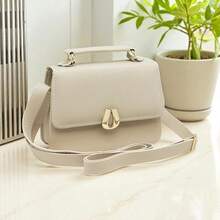 New Collection Women's Mini Crossbody And Hand Bag - Beige - View 1