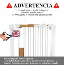 Baby Safety Gate - White - View 4