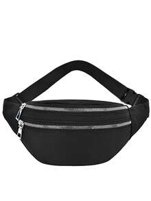 Canvas Bag Men's Waist Bag New Annual Cross-Body Mini Small Bag Shoulder Ultra-Small Oxford Fabric Bag