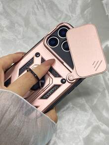 A Stylish Phone Case. Does Not Include A Lanyard Or Stand. Shockproof. Protective Phone Case For IPhone 17 Professional Max For IPhone 16 15 14 13 12 11 Professional Max Plus 17 Air Military Grade Bumper Ring Cover Slide Camera Lens Protector Armor Case Coque Cases For Moto Razr 40 50 Ultra For Galaxy Z Flip 3 4 5 67 For Galaxy Z Fold 3 4 5 67 - 粉色 - 查看 7